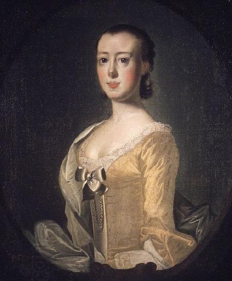 Jeremiah Theus Portrait of Elizabeth Rothmahler